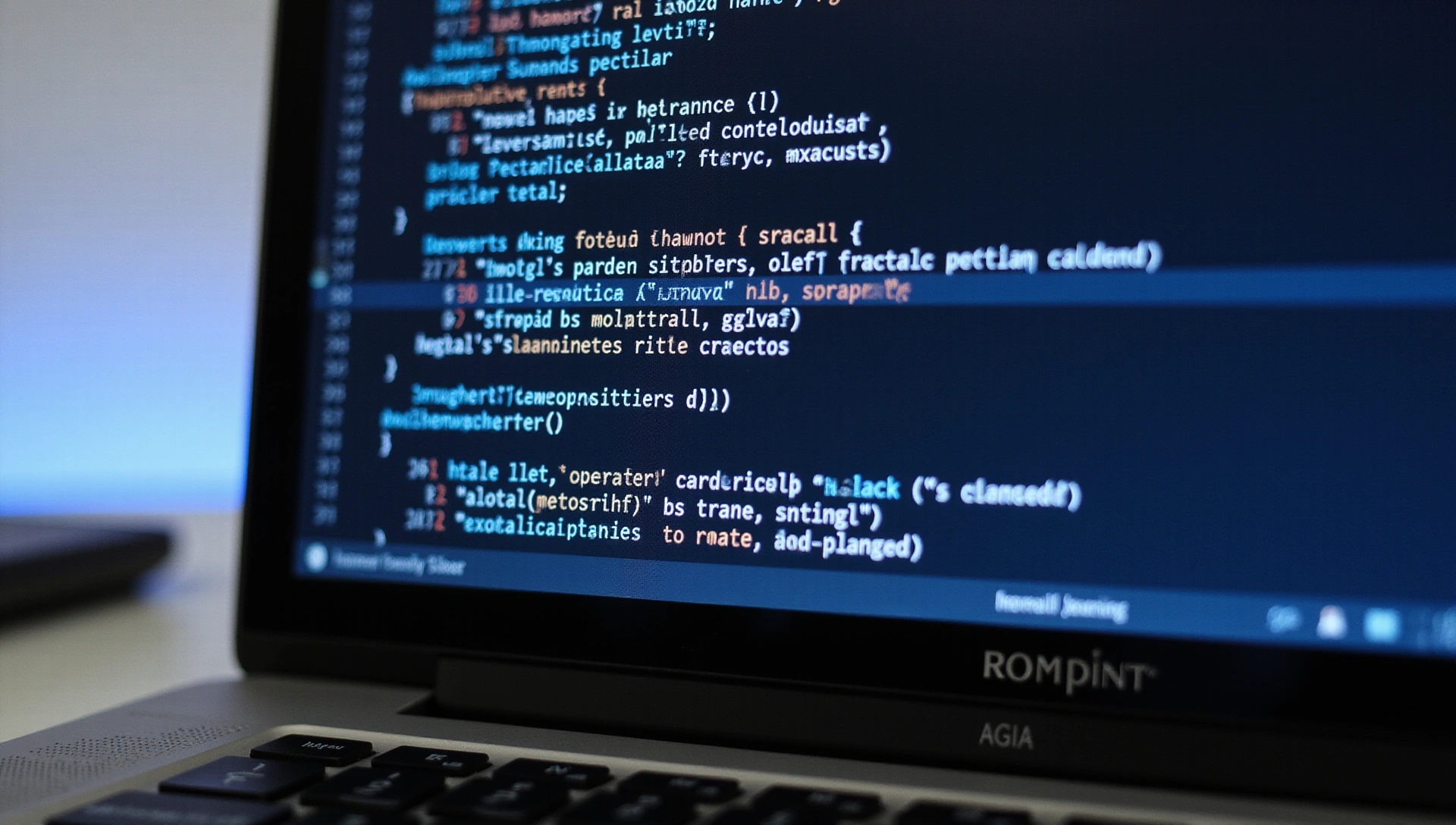 Laptop with code and gaming elements representing ShoeqLay blog