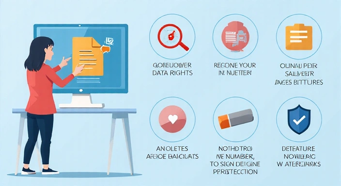 User controlling personal data